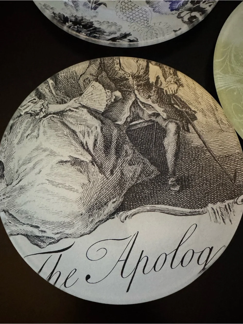 Decorative Plates Floral and Illustration Designs